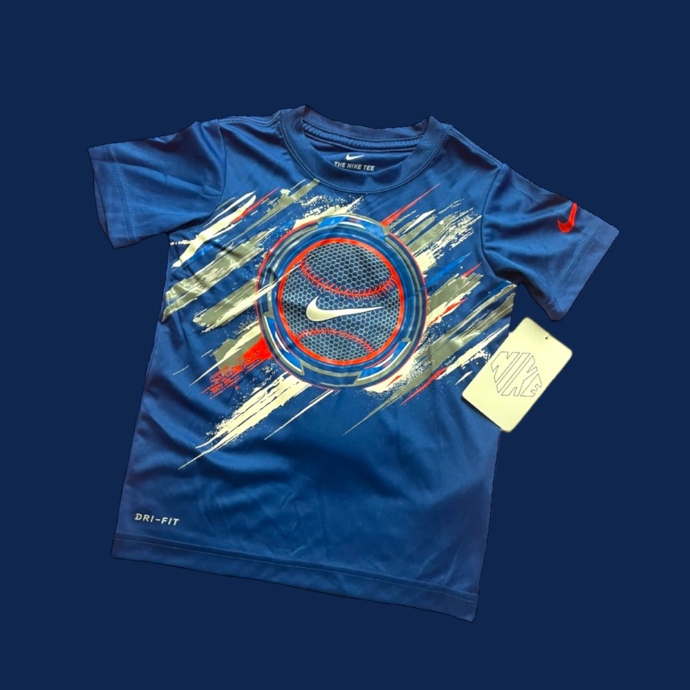 ✨BOYS BLUE NIKE BASEBALL TEE✨